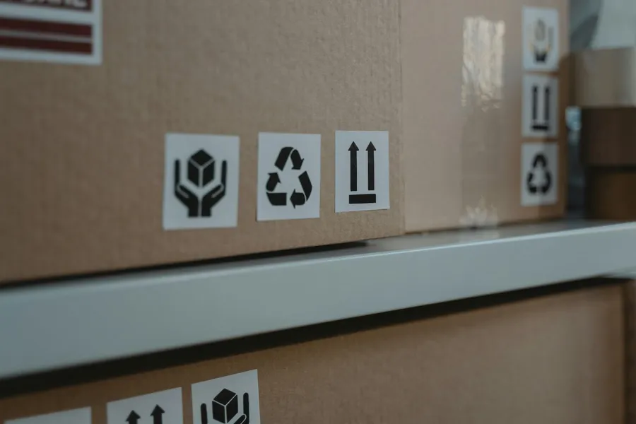 Eco-friendly packing materials used by Bulldog Moving
